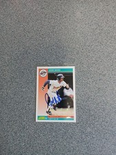 Jose Mota Signed In Person 1992 Score Padres Card A15 Rc