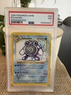 PSA 7 NM Shadowless Base Set Poliwhirl 38/102 Pokemon Card. Fresh Cert