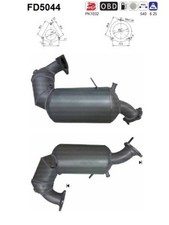 DPF Rußpartikelfilter Dieselpartikelfilter AS FD5044 Cordierit für AUDI A5 8T3