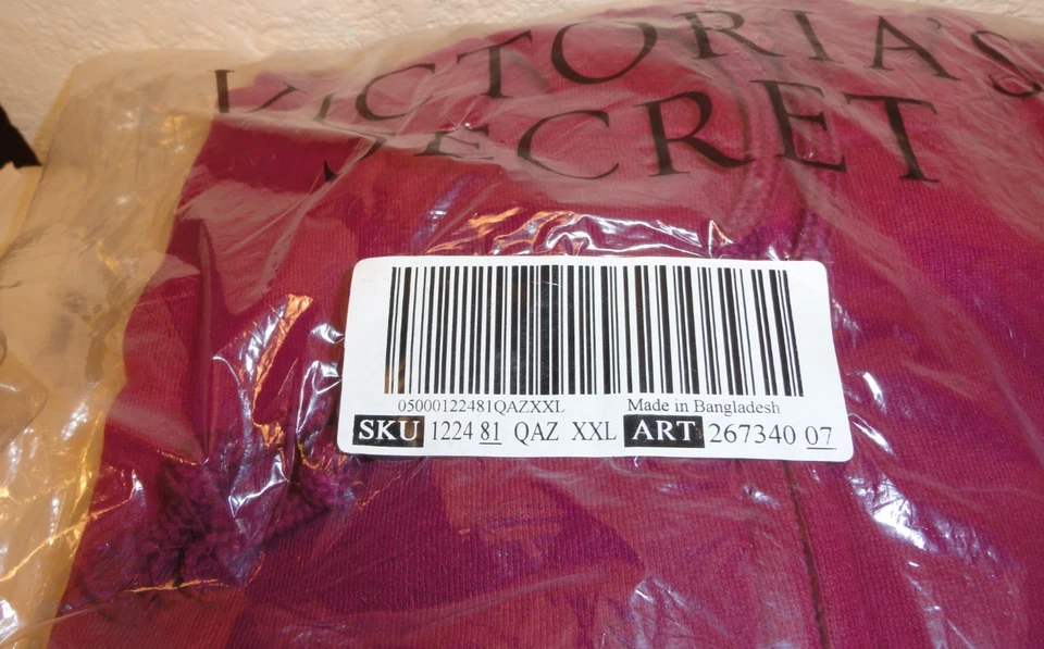 Victoria's Secret Rosa Cremallera Completa Sudadera/Pantalones Conjunto Vivid Magenta XXL Sudaderas ¡NUEVO CON ETIQUETAS!! Foto 3 de 4
