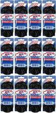 A&R Sports USA Hockey Striker Laces, Non-Waxed 120" - Black (12-Pack)