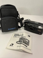 Vtg KODAK Advantix 4100ix Zoom 35mm Film Camera Untested W/ Bag  Instructions 