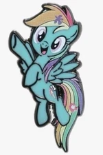My Little Pony Blind Box Enamel Character Pin Rainbow Dash Open/New
