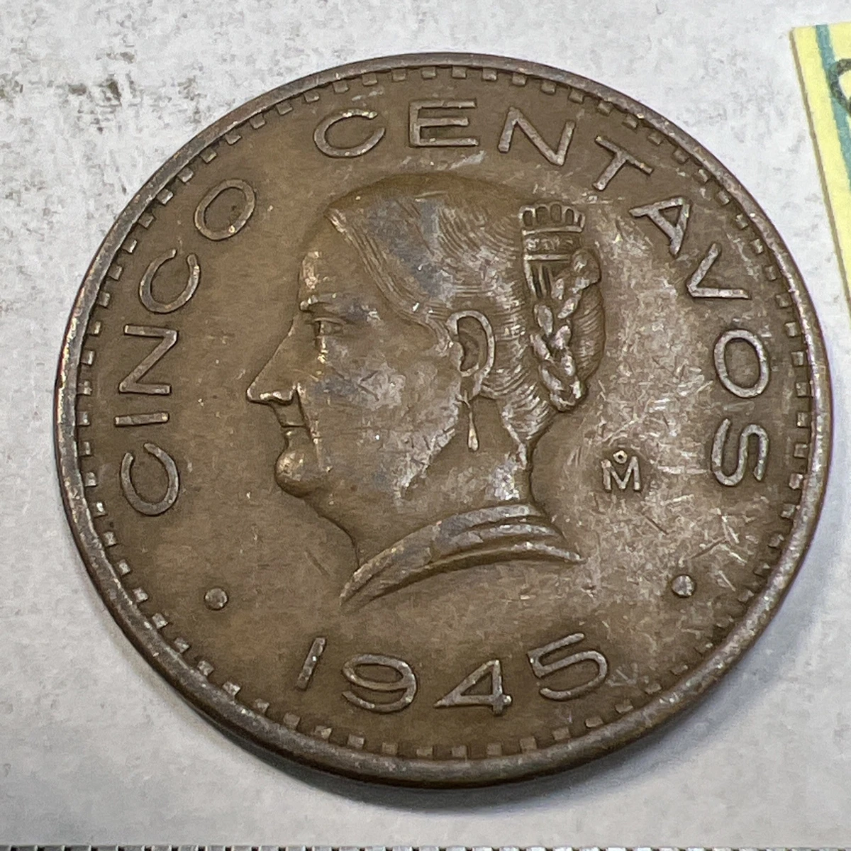 1945年メキシコ 5センタボス  5 Centavos 1945 Year Mexican Coins (1905-Now) for sale | eBay