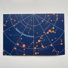 System 7 Sinbad/Quest Promo Postcard 1993 Mailer Steve Hillage Trance Techno