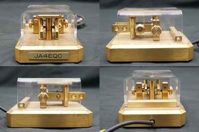 German Schurr Profi 2 CW Morse Code Key High End Precision Paddle