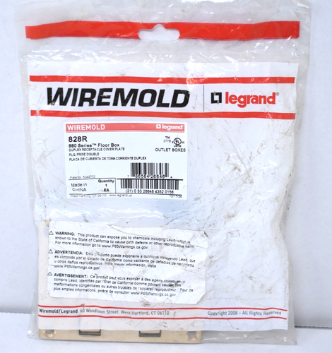 Wiremold, 828PR-BLK, Recessed Floor Box Non-Metallic Coverplate - Foto 13