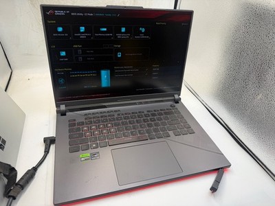 ASUS ROG Strix G16 Laptop i9-14900HX  Notebook G614JVR-ES94  BOOTS TO BIOS AS-IS