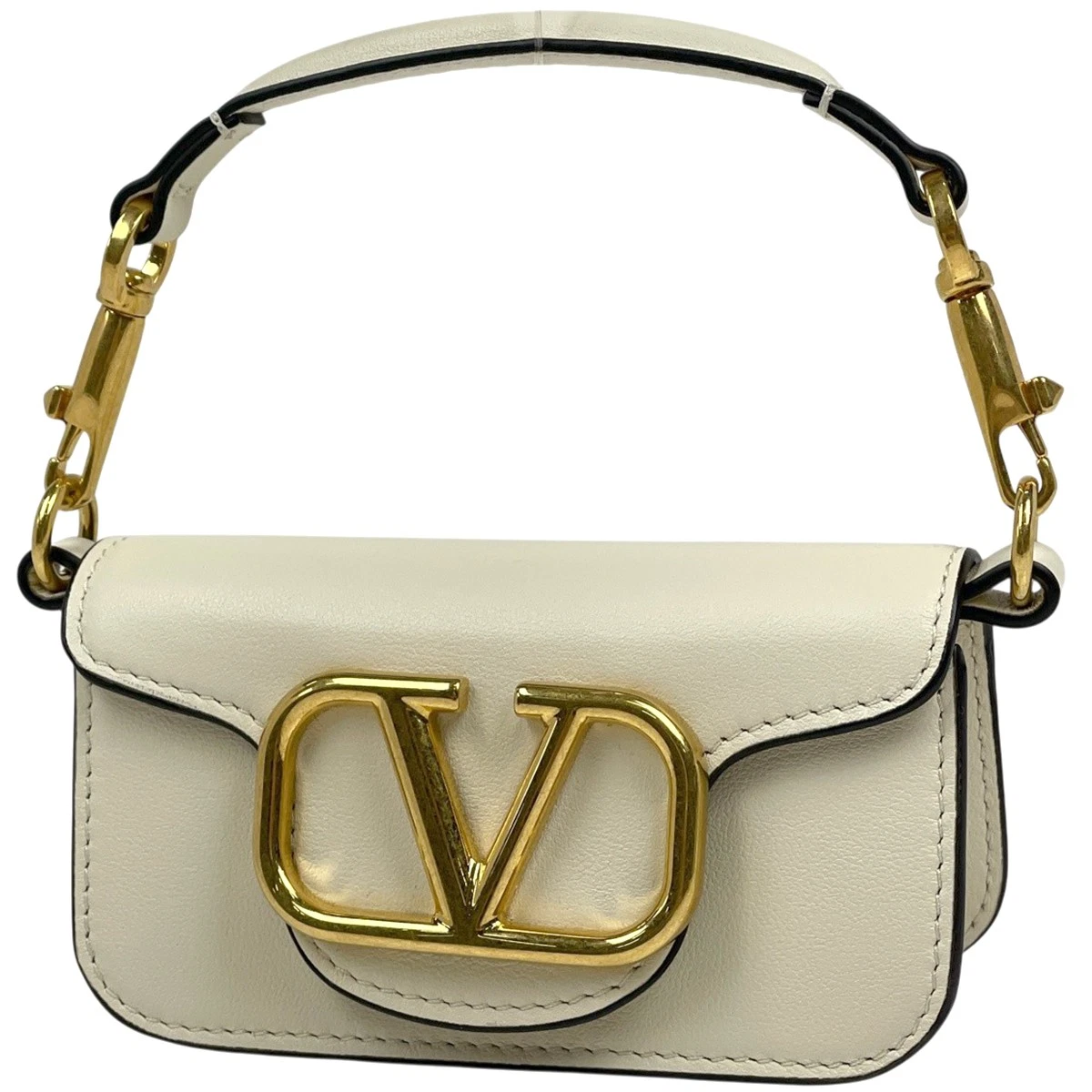 Valentino White Leather Exterior Bags & Handbags for Women for