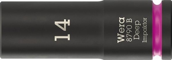 Wera SteckschlüSseleinsatz 8790 B Impaktor Deep 3/8 Zoll 14Mm L.63Mm Wera Werk-image