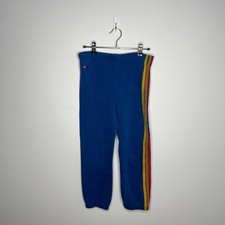 Aviator Nation Sweatpants Youth 4T Blue Rainbow Stripe Jogger Pants Kids