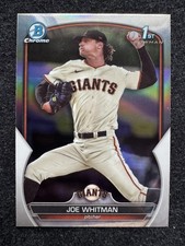 2023 Bowman Draft #BDC-98 Joe Whitman Chrome Refractor San Francisco Giants