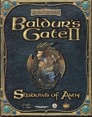 Baldur's Gate 2: Shadows Of Amn PC DVD Computer Videospiel UK-Version neuwertig
