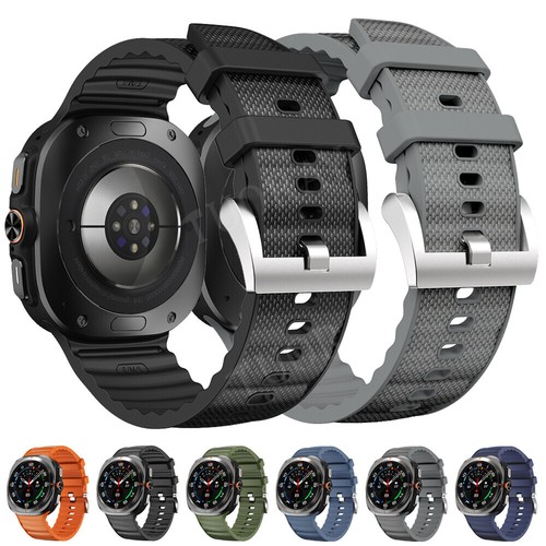 Silicone Band For Samsung Galaxy Watch Ultra 47mm Smart Wrist Replacement Strap