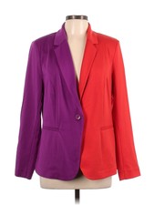 City Chic Women Purple Blazer 12 Plus