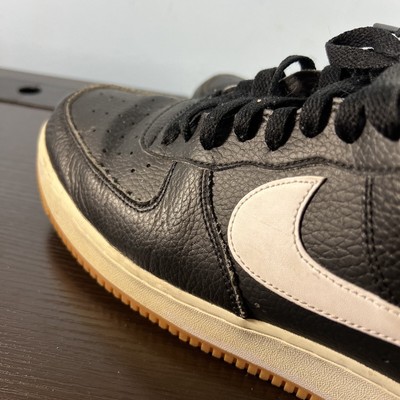 black and white air force 1 bubble gum sole