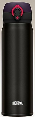 Thermos Jnl 602 Mtbk Stainless Vacuum One Push Slim Thermos Bottle 0 6l Black Ebay