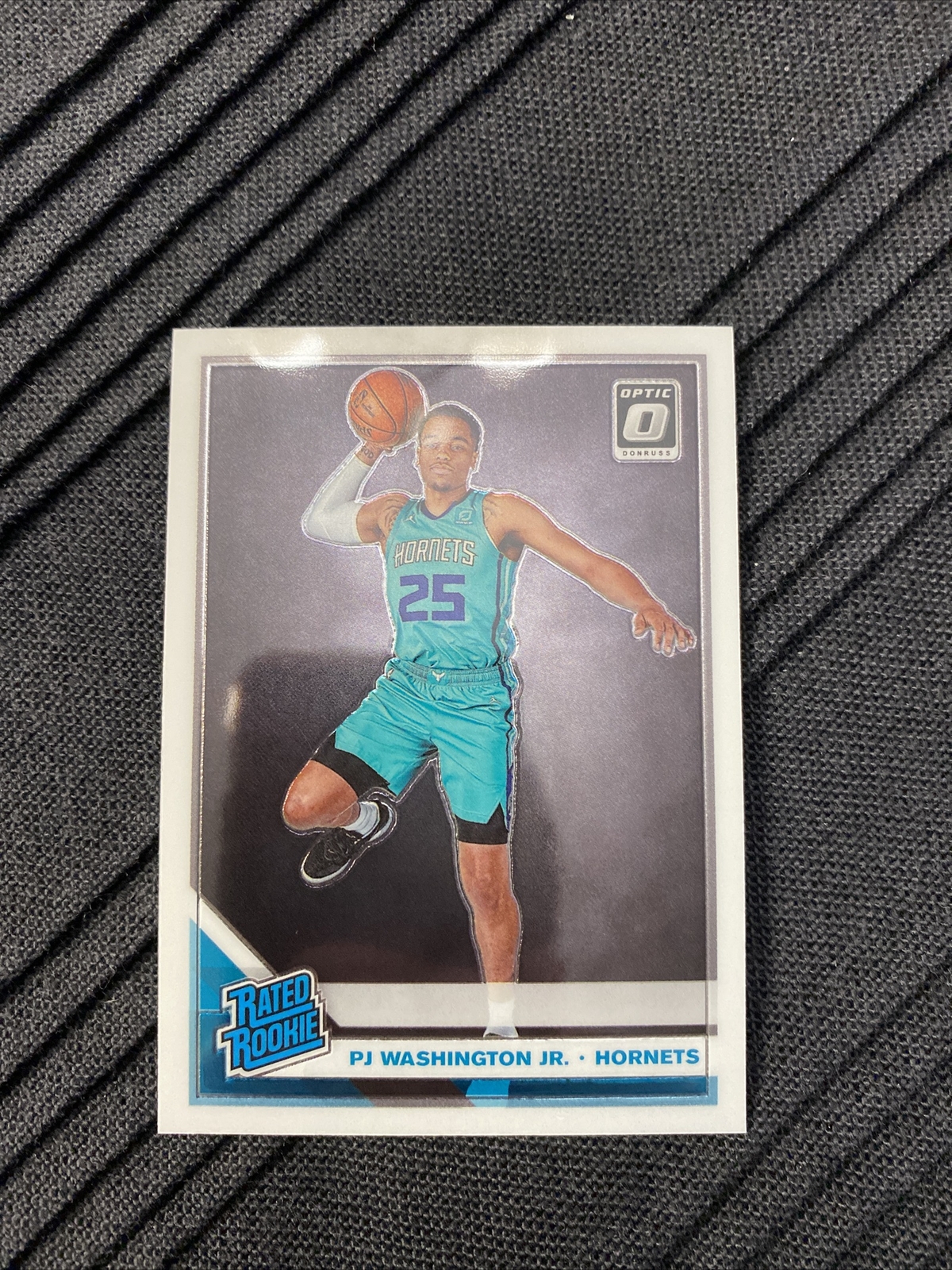 PJ Washington Jr. 2019-20 Donruss Optic Rated Rookie RC Hornets #152