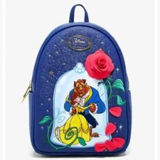 Her Universe Disney Beauty and the Beast Tale as Old as Time Mini Backpack