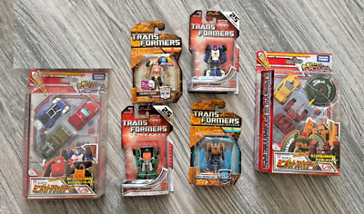 Transformers Classics Legends C-18 C-19 Warpath Cosmos Wheelie Cliffjumper Brawn