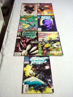 7 Ghost Rider Marvel Comics Annual #1, Hearts of Darkness, Ghost Rider and Cable
