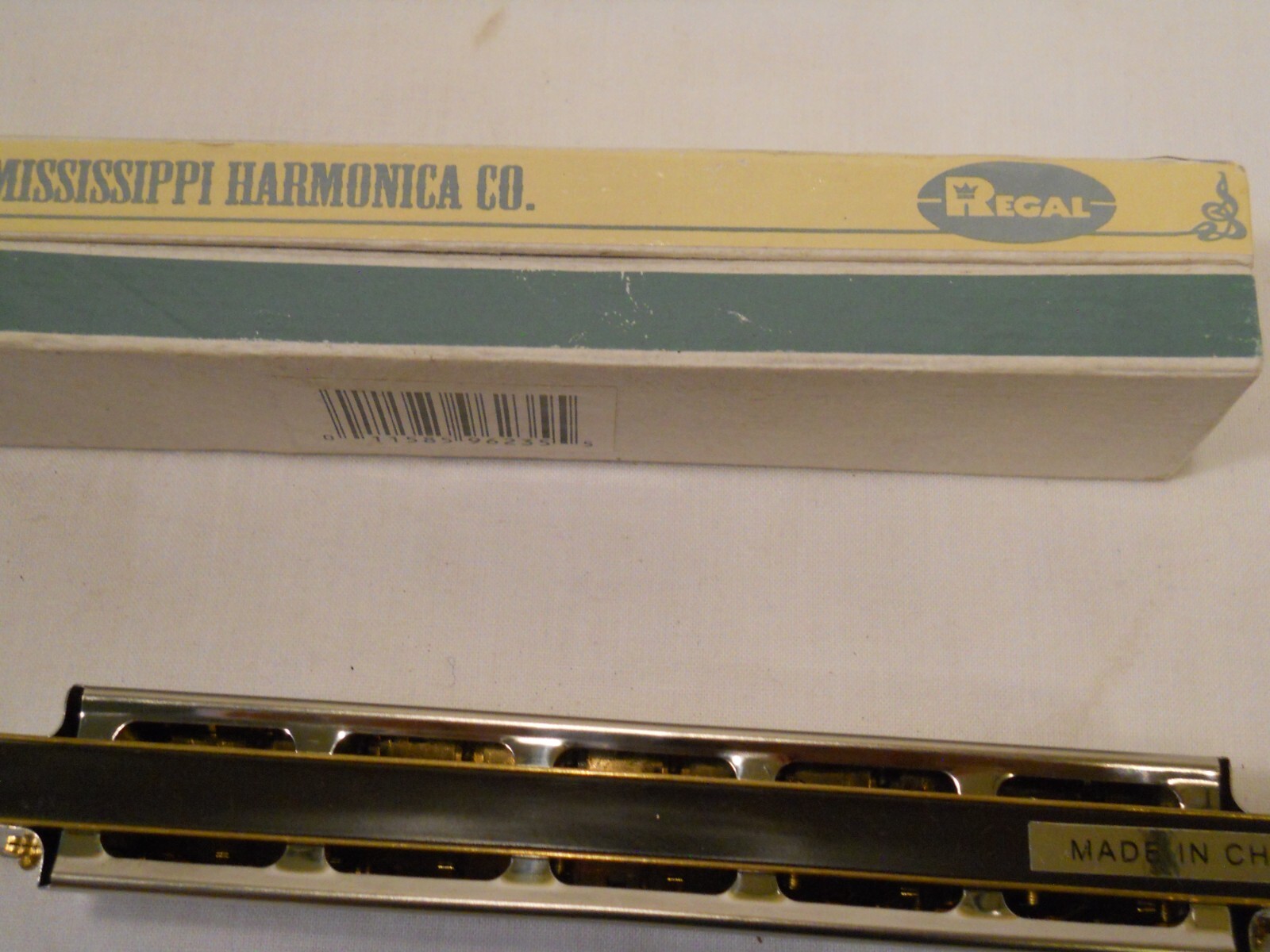 MISSISSIPPI HARMONICA CO. Regal Harmonica M 96235 New Sealed