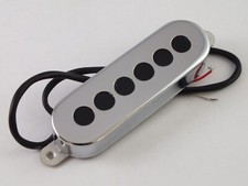 CHROME TRISONIC PICKUPS Alnico V Magnets Neck, Middle or Bridge position
