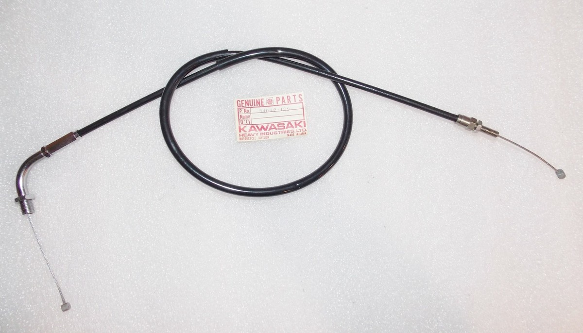 NOS OEM 1977-1989 KAWASAKI Z400 THROTTLE CABLE 54012-139 | eBay