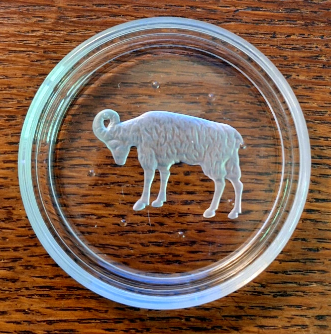 Val St Lambert Coasters In Collectible Coasters for sale | eBay