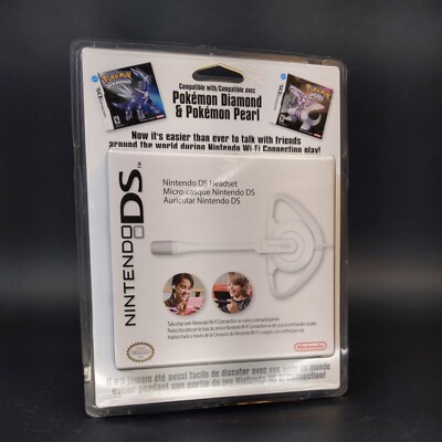 NEW Nintendo DS Headset Microphone Hook On Ear Voice Command ...