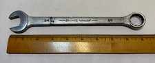 Vintage Billings 1166 Vitalloy 3/4" Combination Wrench, Made in USA