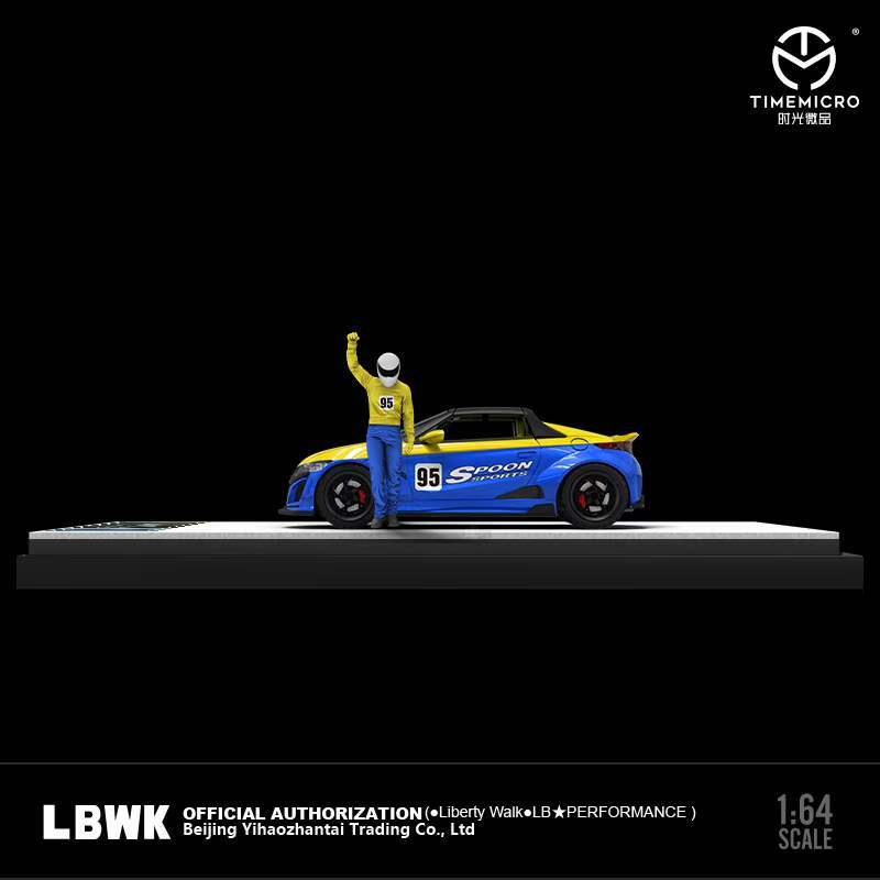 TIME MICRO 1:64 Honda S660 Spoon Low / High Tail Diecast
