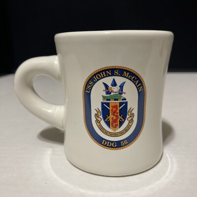 USS JOHN S. McCAIN (DDG-56) /  I Re-enlisted On The USS J. S. McCain  Coffee Mug