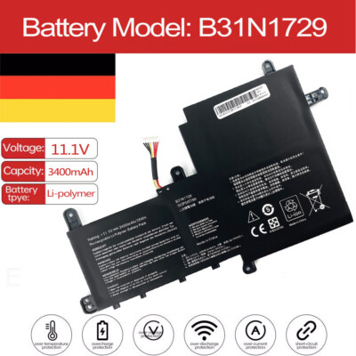 B31N1729 Akku für ASUS Vivobook S15 X530UN-1E X530FA-1B X530FA-1D X530FN-1E