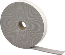 Truck Camper Seal Foam Tape Self Adhesive Cap Topper Shell Protection 30 Ft Gray