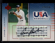 Conor Jackson 2005 UD USA Baseball Alumni Signatures RC Auto 129/350 Mint+