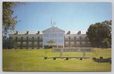 The Baptist Home Ironton Missouri Edward C. Goodwin Chrome Postcard Unposted