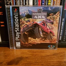 TNN Motorsports HardCore 4x4 (Sony PlayStation 1, 1996) Complete in Box Tested