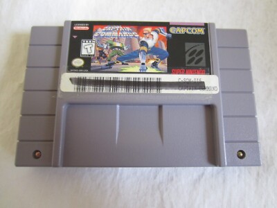 Captain Commando SNES Super Nintendo NOA Library Promotional Not for Resale