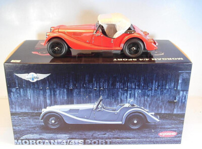 Kyosho 1/18 Morgan 4/4 Sport rot OVP #4408 | eBay