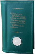 AA Book Cover - Soft Cover AA Big Book Cover - Green - SCR07