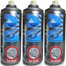 3x Monstercolors Flexithane Marine Spray Paint 400ml Rubber PVC Coating | Value