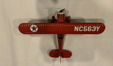 ERTL TEXACO DIECAST AIRPLANE BANK NO BOX BI WING
