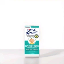 Little Remedies Gas Relief Drops Dye Free Gluten Free Natural Berry 1.oz  Pack 6
