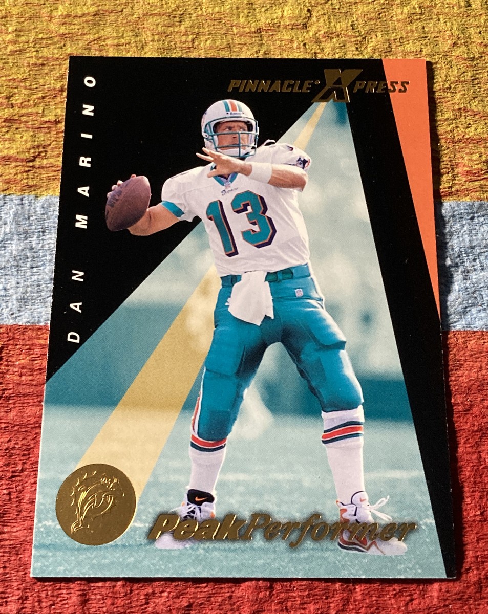 1997 Pinnacle Xpress DAN MARINO #144 Peak Performer Miami Dolphins