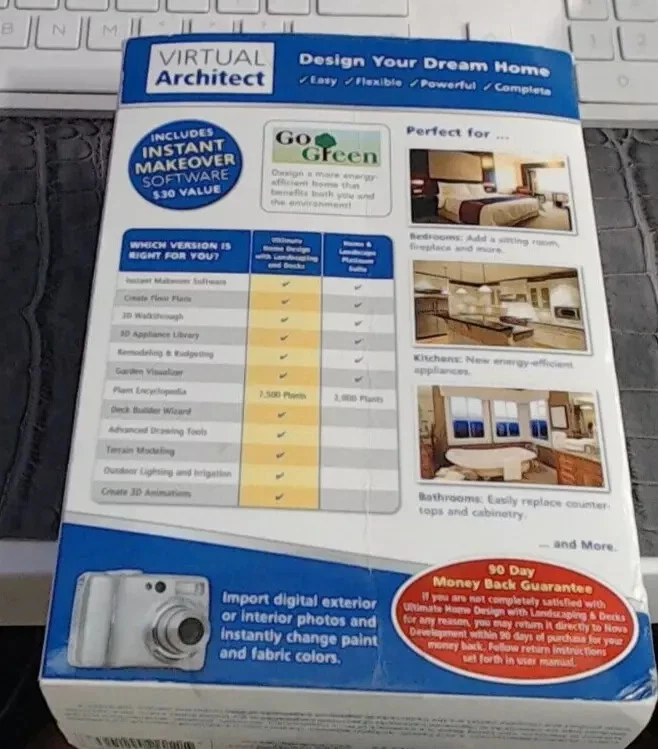 VIRTUAL ARCHITECT Ultimate Home Design Landscaping Decks Software*read descripti - Image 3 of 3