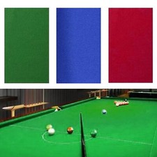 Worsted Billiard Pool Table Cloth Snooker Fabric 7ft 8ft 9ft Wool Game Clubs