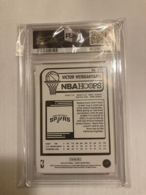 2023-24 Panini NBA Hoops - Rookies Victor Wembanyama #277 Yellow