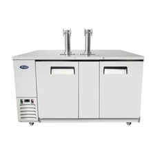 Atosa USA MKC68GR 68" 2 Towers Draft Beer Cooler Dispenser, 21.5 cu. ft.