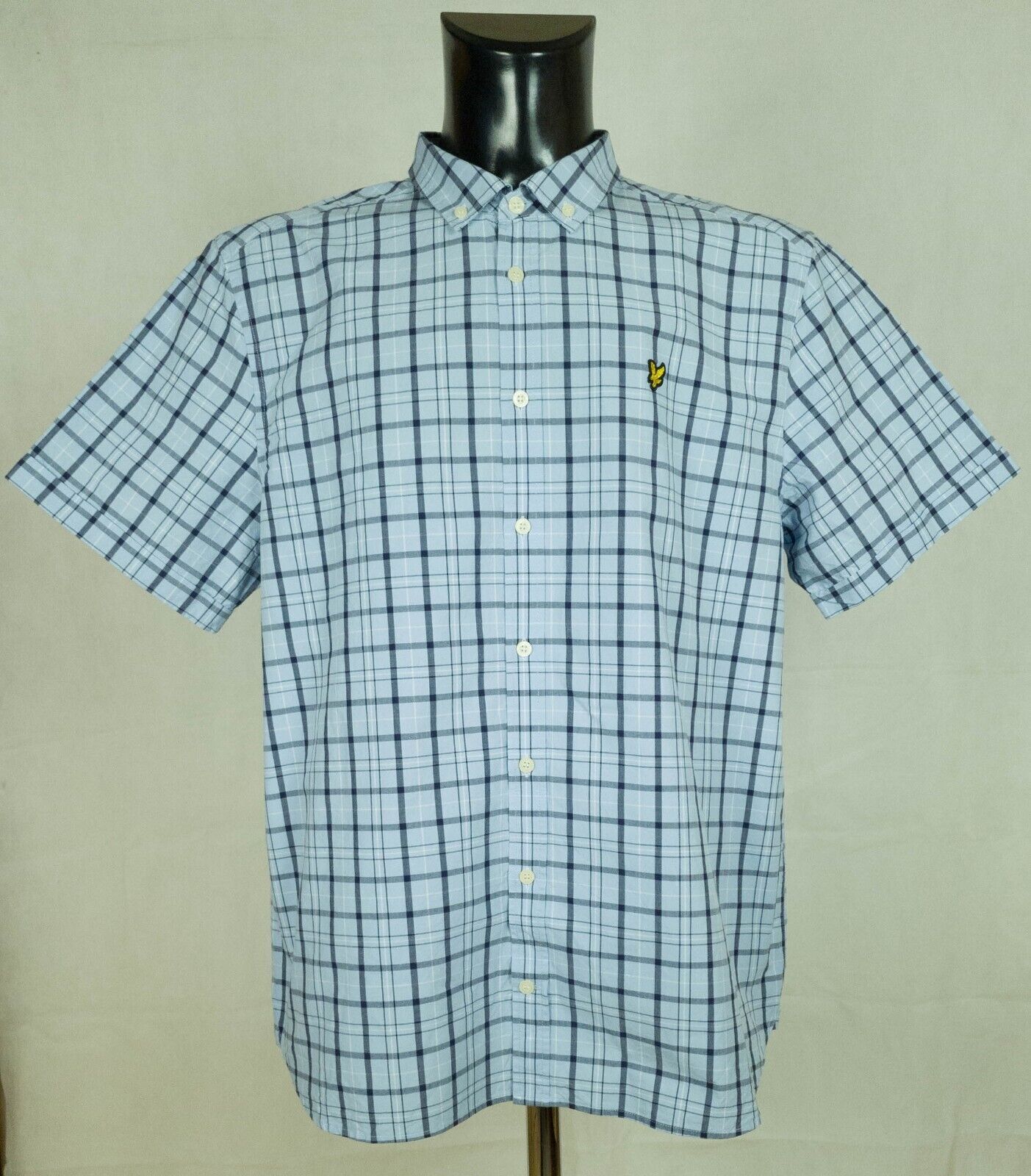 Chemise à manches courtes en lin et en coton biojaune pastel pour Homme | FR
